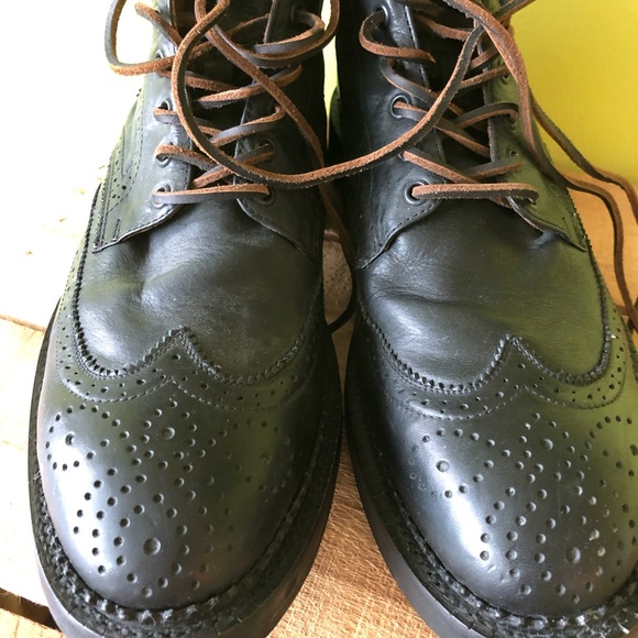 oxford lace up boots